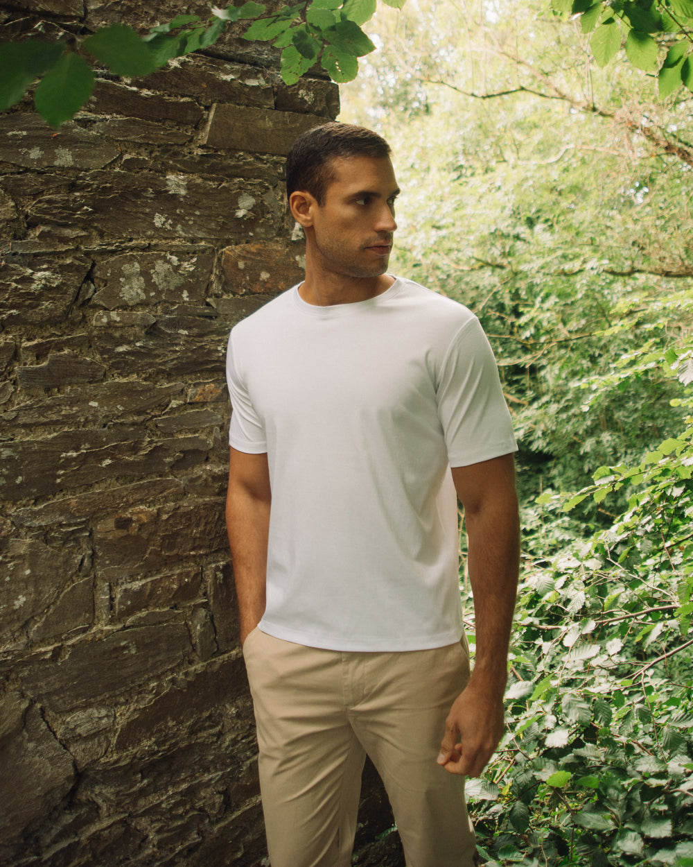 Pima Cotton T-Shirt — White